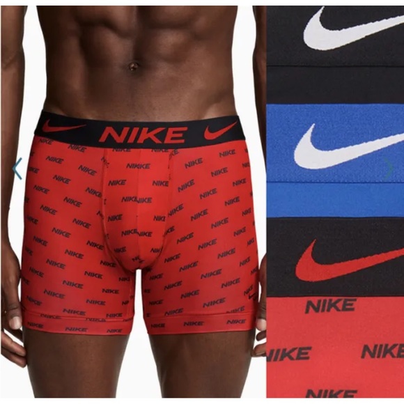 Nike Underwear & Socks Mens Nike Drifit Essential 3pack Microfiber